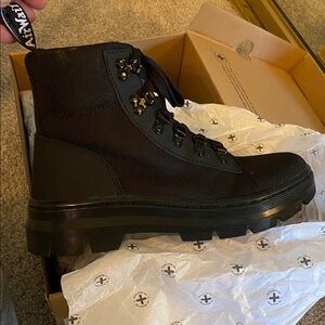 Dr. Martens Black Combat Boots